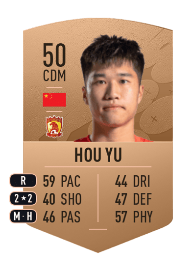 Hou Yu Common 50 OVR