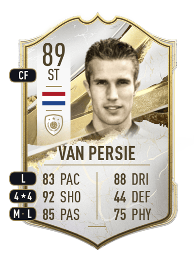 Robin van Persie Icon 89 OVR