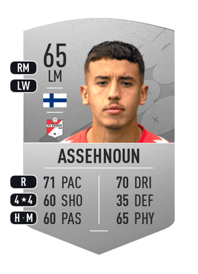 Jasin Assehnoun Common 65 OVR