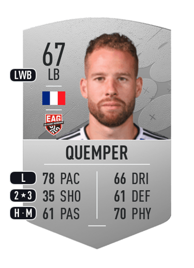 Stephen Quemper Common 67 OVR