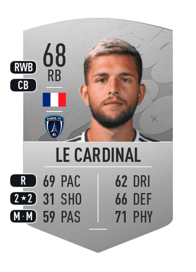 Julien Le Cardinal Common 68 OVR