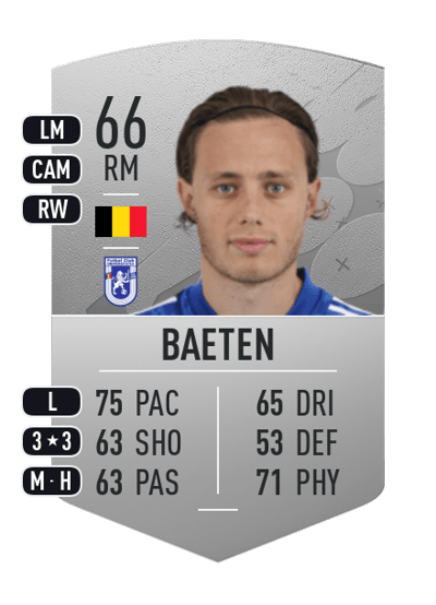 William Baeten Common 66 OVR