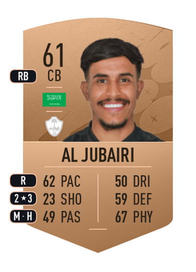 Hassan Al Jubairi Common 61 OVR