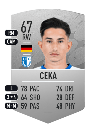 Jason Ceka Common 67 OVR
