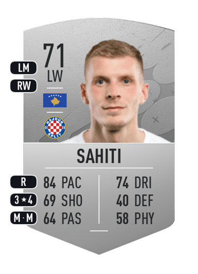 Emir Sahiti Common 71 OVR