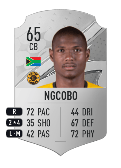 Njabulo Ngcobo Rare 65 OVR