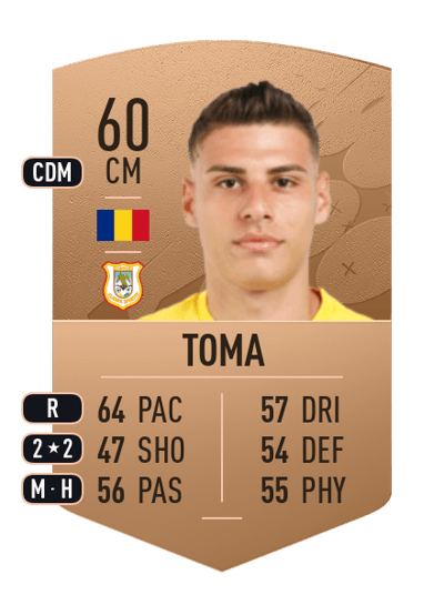 Daniel Toma Common 60 OVR