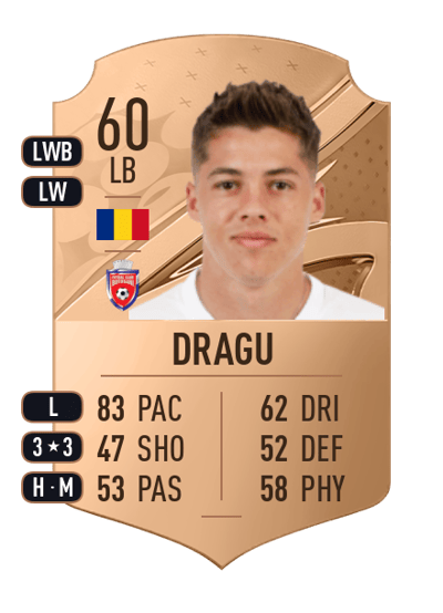 Andrei Dragu Rare 60 OVR