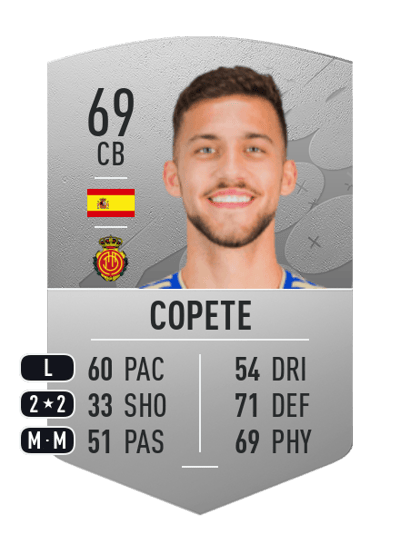 Copete Common 69 OVR