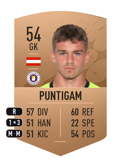 David Puntigam Common 54 OVR