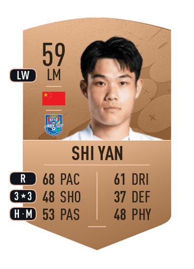 Shi Yan Common 59 OVR