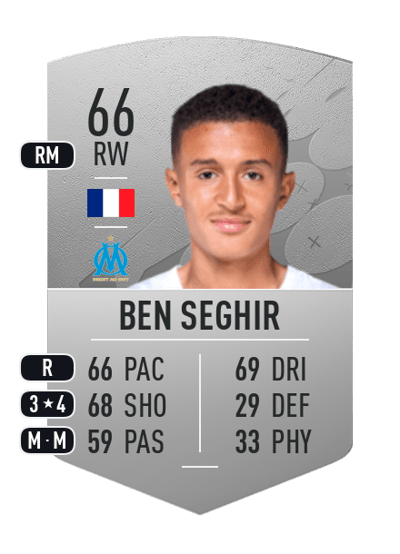 Salim Ben Seghir Common 66 OVR