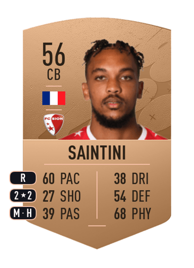 Nathanaël Saintini Common 56 OVR