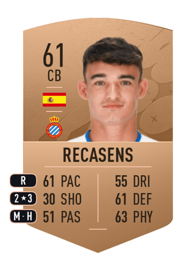 Recasens Common 61 OVR