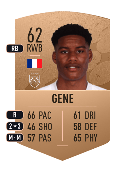 Owen Gene Common 62 OVR