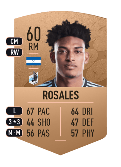 Joseph Rosales Common 60 OVR