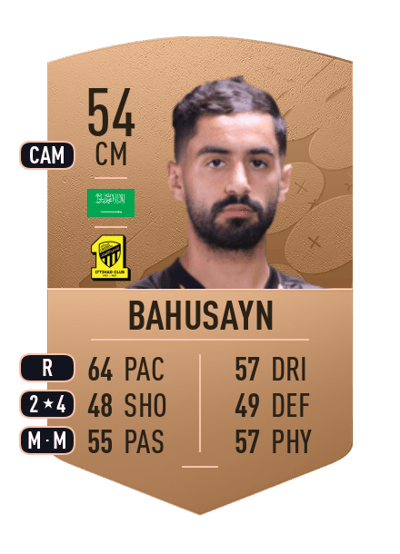 Ahmed Bahusayn Common 54 OVR