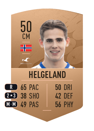 Eivind Helgeland Common 50 OVR