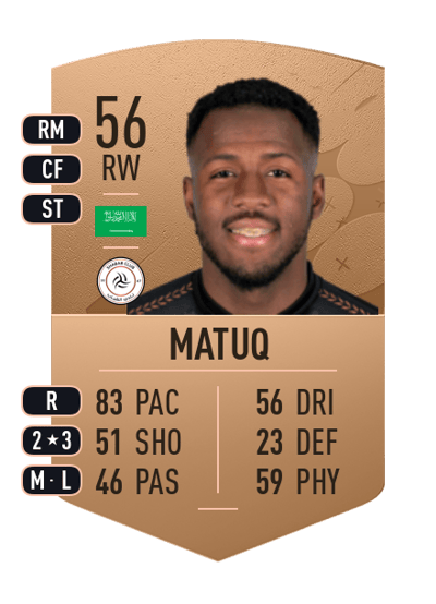 Abdullah Matuq Common 56 OVR