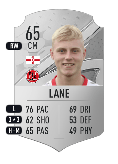 Paddy Lane Rare 65 OVR