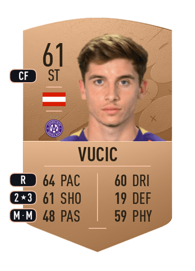 Romeo Vucic Common 61 OVR