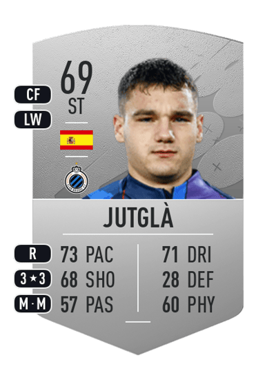 Jutglà Common 69 OVR