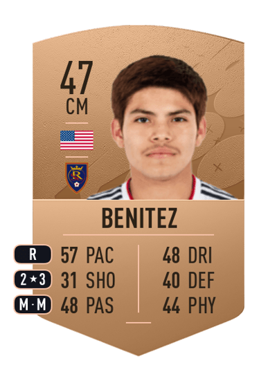 Julio Benitez Common 47 OVR
