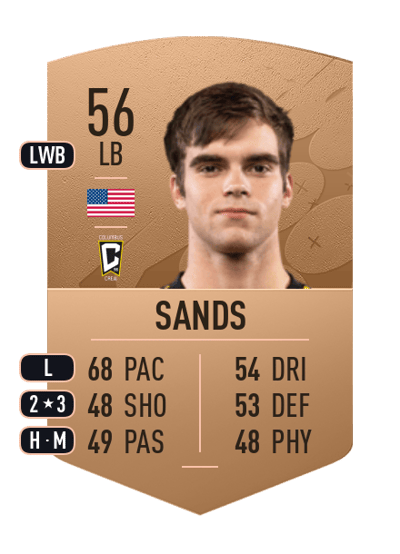 Will Sands Common 56 OVR