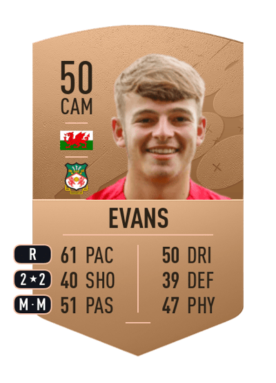 Kai Evans Common 50 OVR