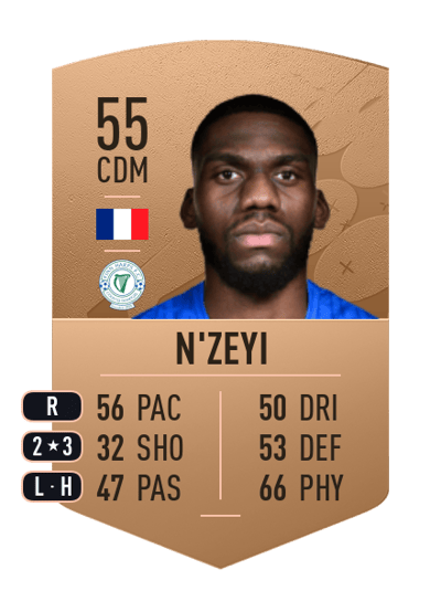 Élie N'Zeyi Common 55 OVR
