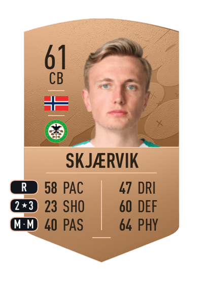 Vetle Skjærvik Common 61 OVR
