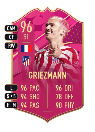 Antoine Griezmann FUTTIES 96 OVR