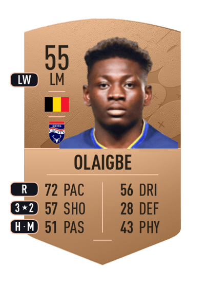 Kazeem Olaigbe Common 55 OVR