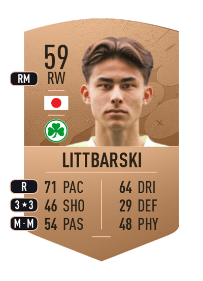 Lucien Littbarski Common 59 OVR