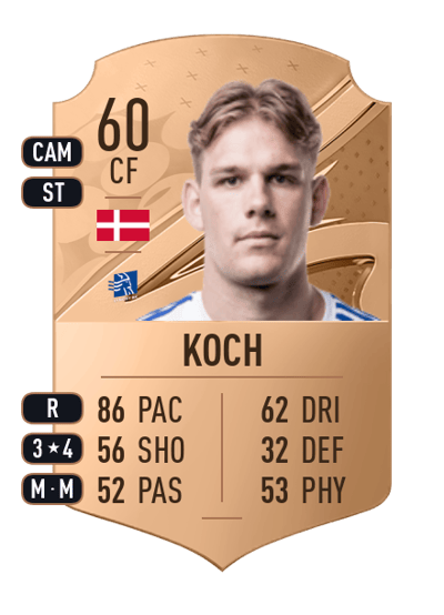 Sebastian Koch Rare 60 OVR