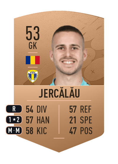 Andrei Jercălău Common 53 OVR