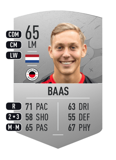 Julian Baas Common 65 OVR
