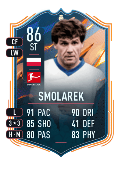 Włodzimierz Smolarek FUT Heroes 86 OVR