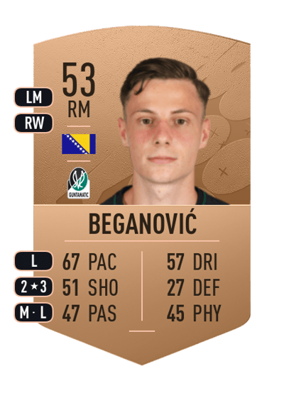 Belmin Beganović Common 53 OVR