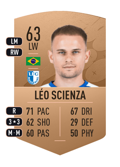 Léo Scienza Common 63 OVR