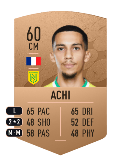 Mohamed Achi Common 60 OVR