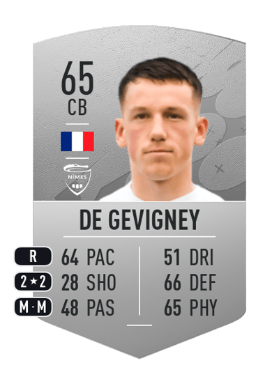 Maël de Gevigney Common 65 OVR