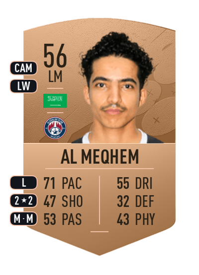 Nasser Al Meqhem Common 56 OVR