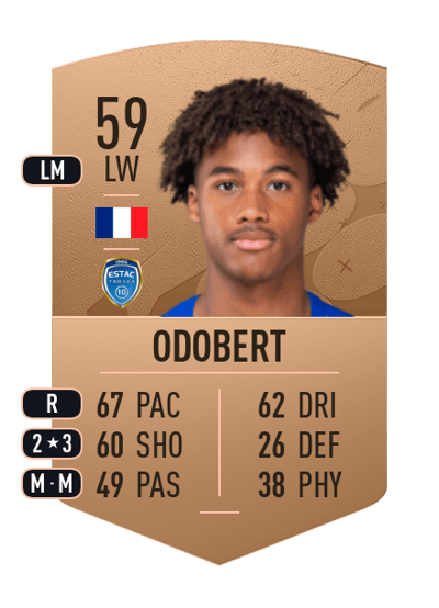 Wilson Odobert Common 59 OVR