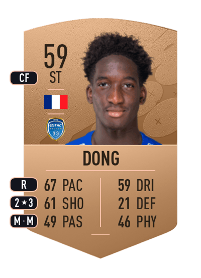 Kyliane Dong Common 59 OVR