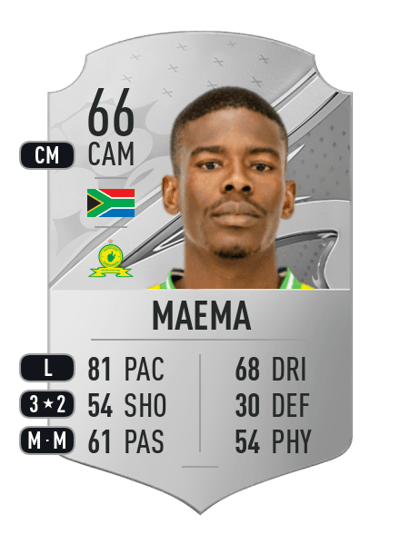 Neo Maema Rare 66 OVR