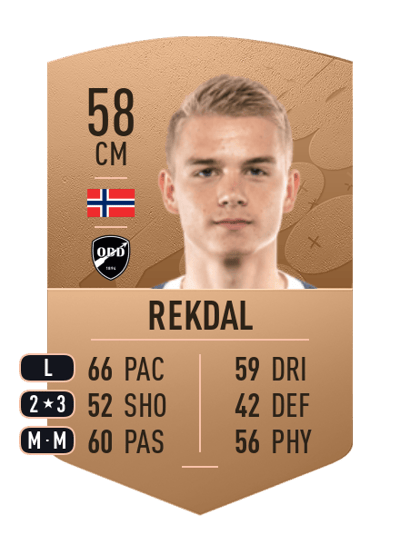 Thomas Rekdal Common 58 OVR