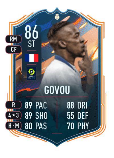 Sidney Govou FUT Heroes 86 OVR