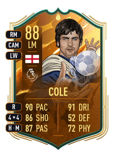 Joe Cole World Cup Hero 88 OVR