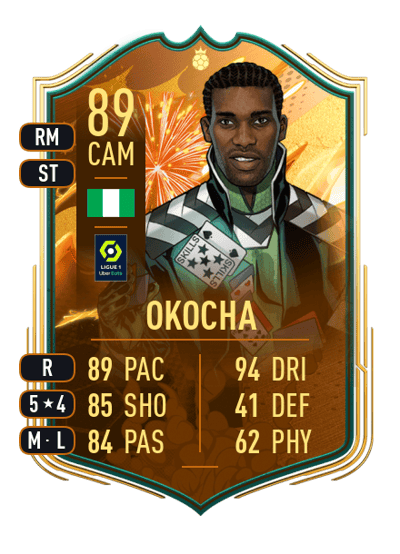 Jay-Jay Okocha World Cup Hero 89 OVR